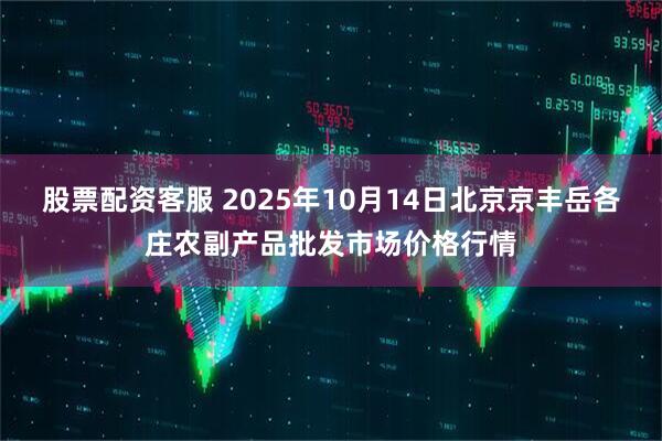 股票配资客服 2025年10月14日北京京丰岳各庄农副产品批发市场价格行情