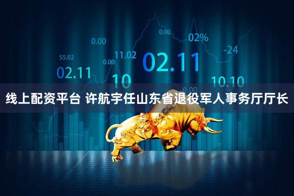 线上配资平台 许航宇任山东省退役军人事务厅厅长